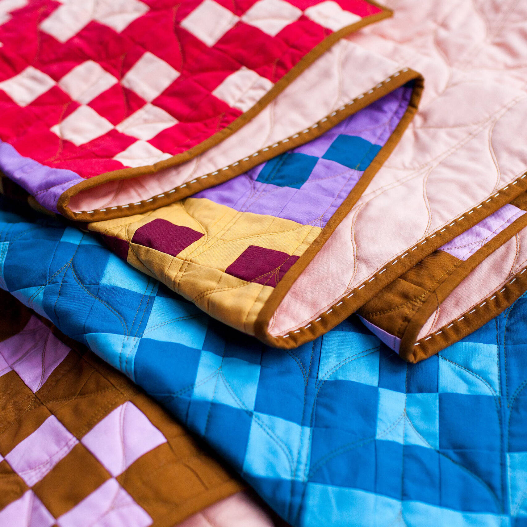 Fair Isle Knit Quilt PDF – Sarah Made