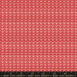 5 Yards Backing - Warp and Weft Mountains in Warm Red by Alexia Abegg
