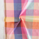 PREORDER 5 Yards Backing - Swedish Holiday Plaid in Midsommar by Fableism