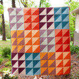 Merriment Baby Quilt Kit in Suzy Quilts AGF Signature Pure Solids