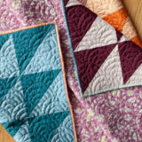 Merriment Baby Backing in Ruby Star Society Lupine