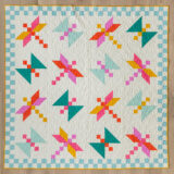 PREORDER Dragonfly Lake Throw Quilt Kit in Pure Solids