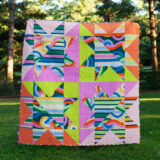 Weekend Star Throw Quilt Kit - Groove