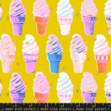 PREORDER Best Day Ever - Ice Cream in Goldenrod by Melody Miller for Ruby Star Society