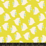 PREORDER Catnap - Birds in Citron by Alexia Abegg for Ruby Star Society
