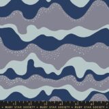 5 yards backing - Floradora in Navy