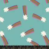 PREORDER 5 Yards Backing Mystic Fable Shooting Star in Cottage Blue