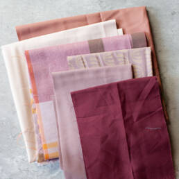 destash bundle of fabric