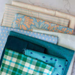 destash bundle of fabric