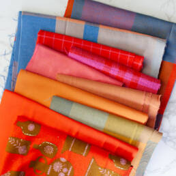 destash bundle of fabric