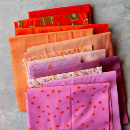 destash bundle of fabric