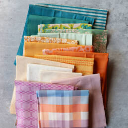 destash bundle of fabric