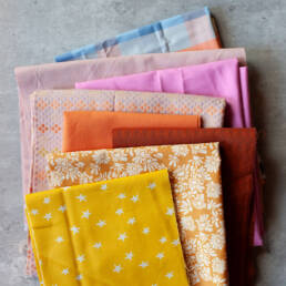 destash bundle of fabric