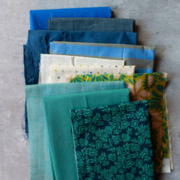 destash bundle of fabric