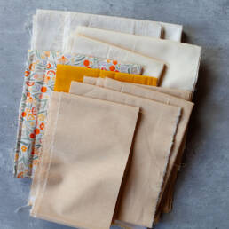 destash bundle of fabric