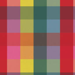picnic wovens large rainbow in plaid
