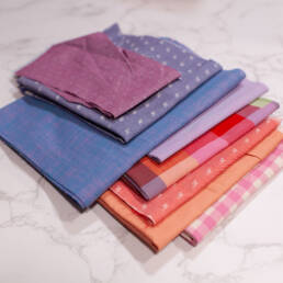 destash bundle of fabric