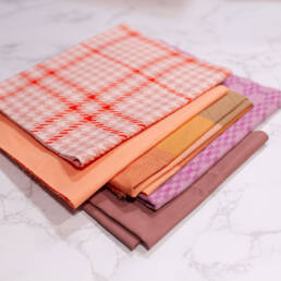 destash bundle of fabric