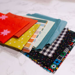 destash bundle of fabric