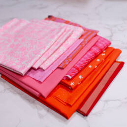 destash bundle of fabric