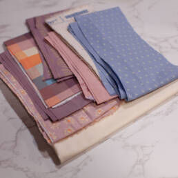 destash bundle of fabric