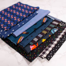 destash bundle of fabric